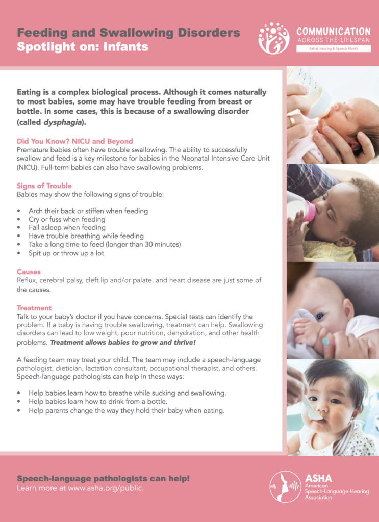 How Does a Speech Therapist Help Babies With Feeding & Swallowing
